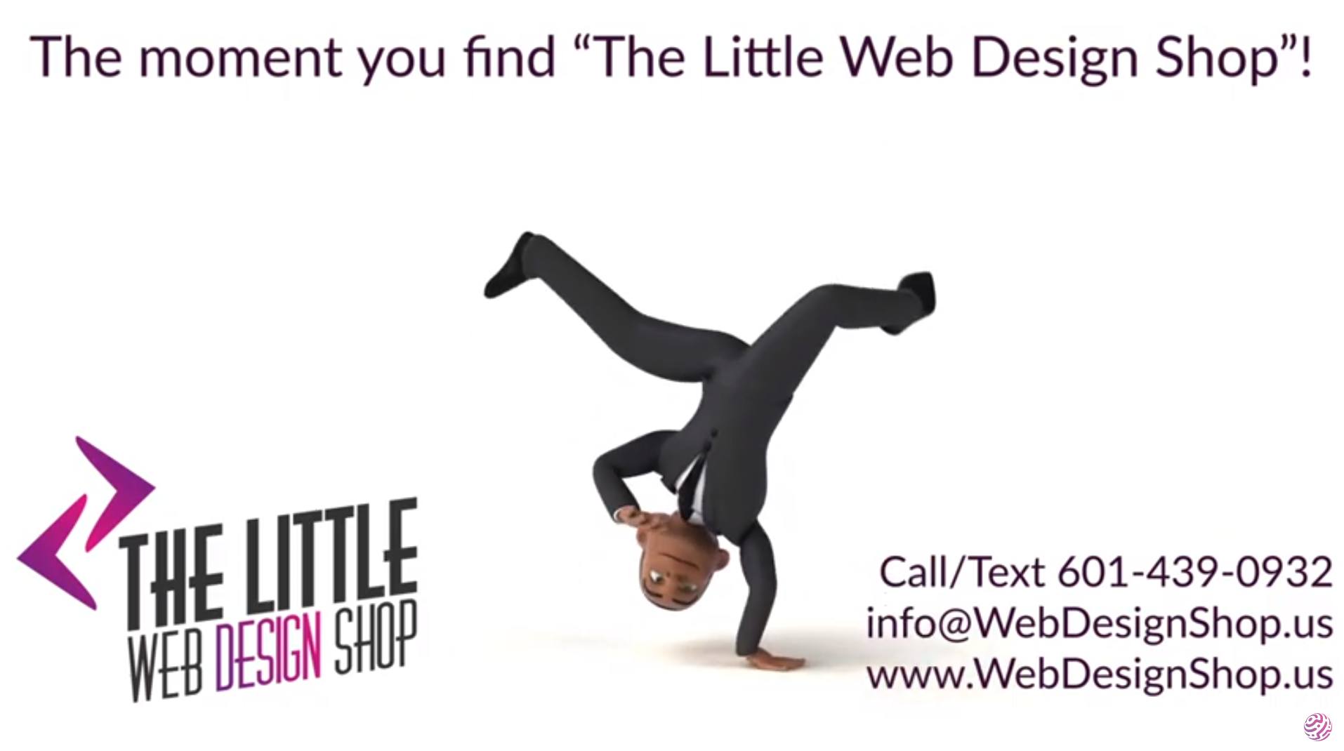 The Little Web Design Shop Dancing Man